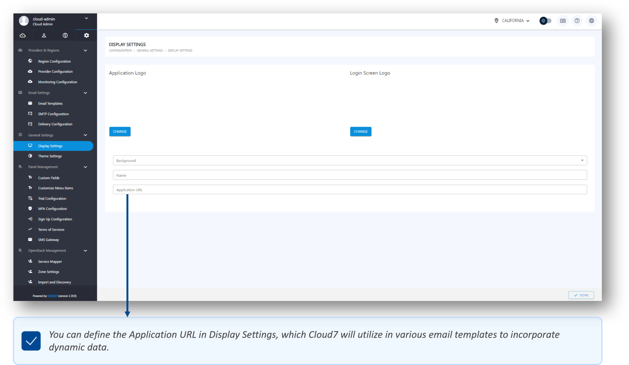 General Settings - iVolve Cloud Documentation
