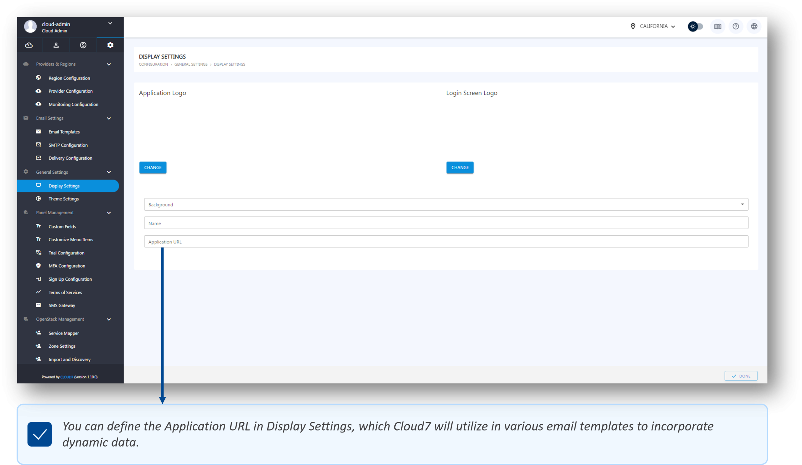 General Settings - iVolve Cloud Documentation