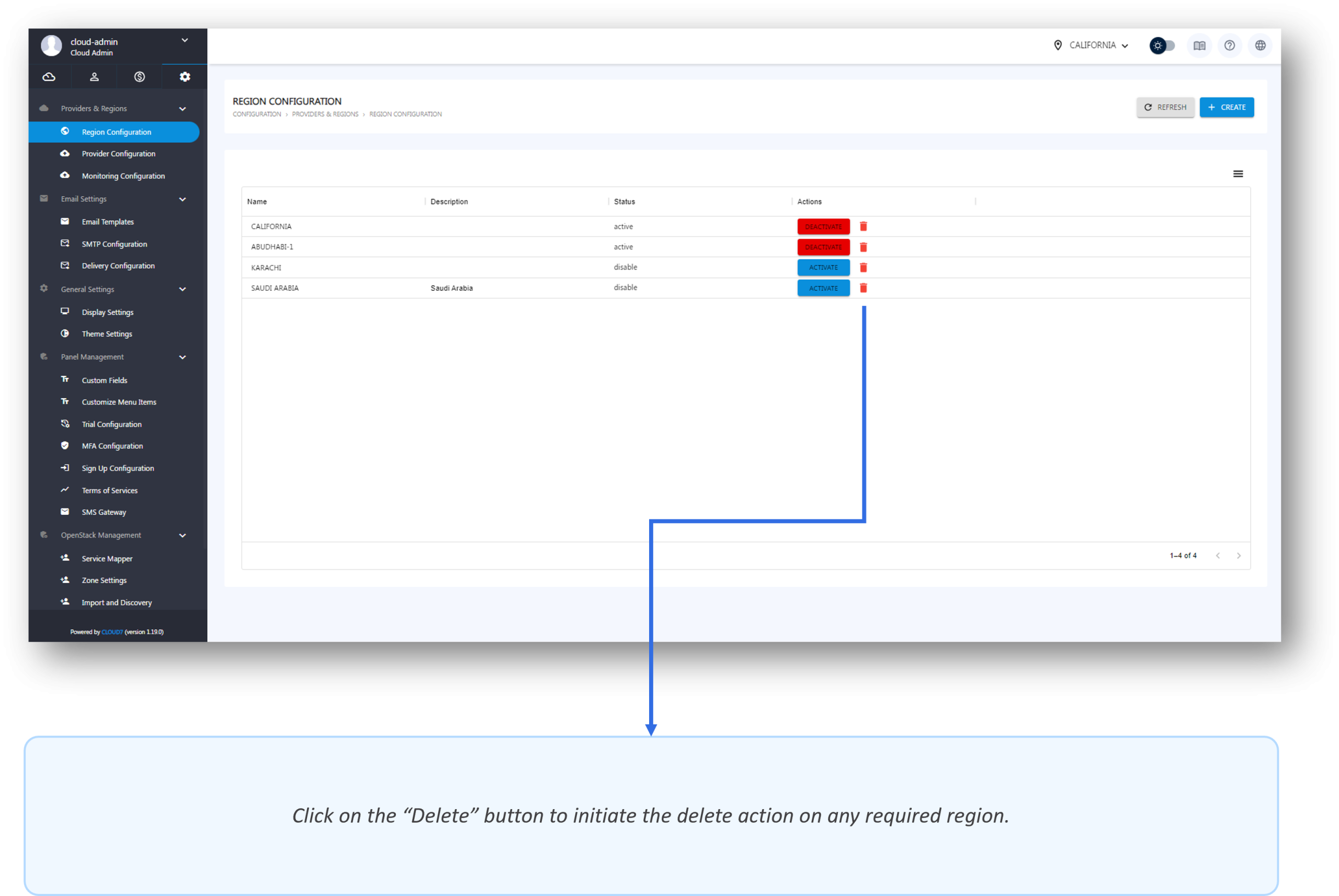 Providers & Regions - iVolve Cloud Documentation