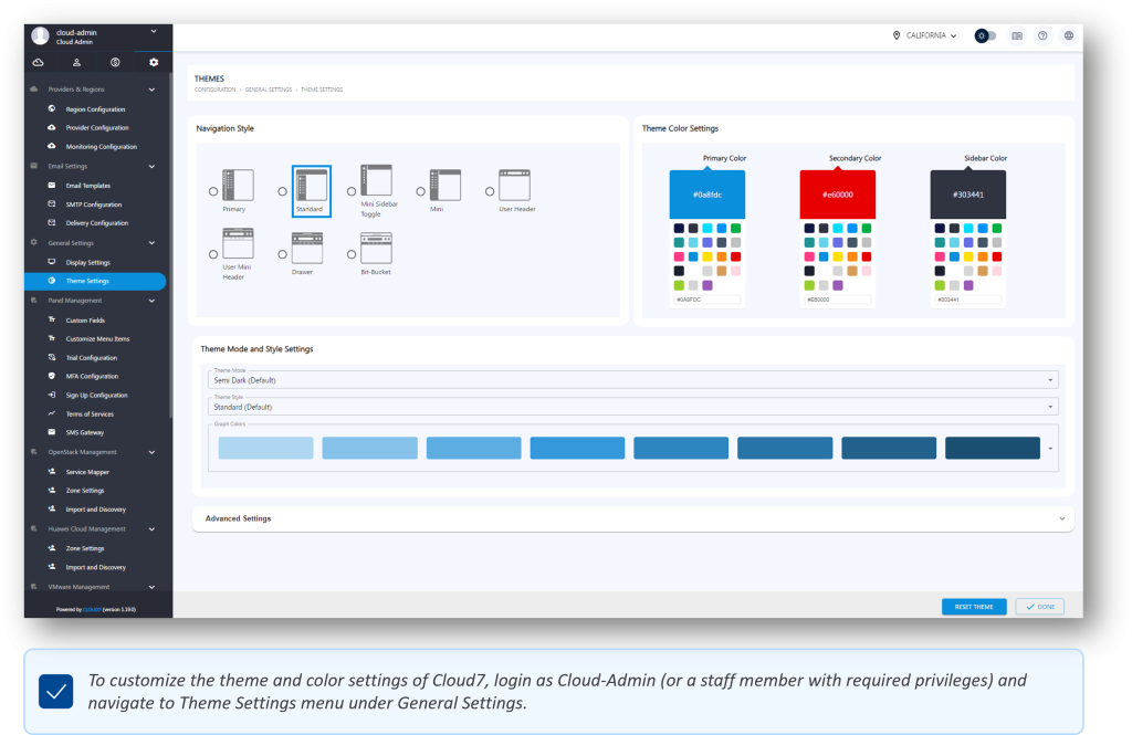 General Settings - iVolve Cloud Documentation