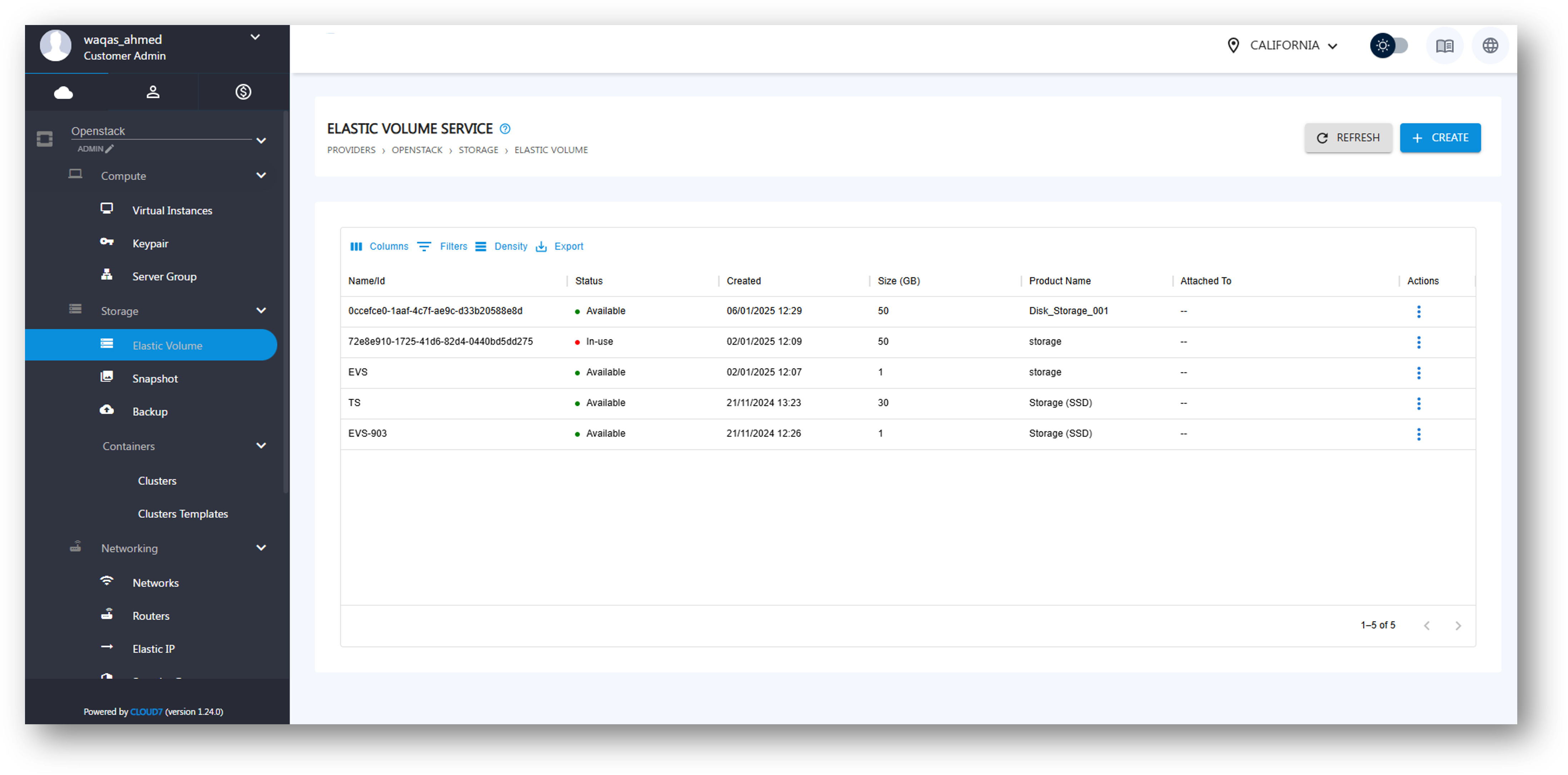 Creation - iVolve Cloud Documentation