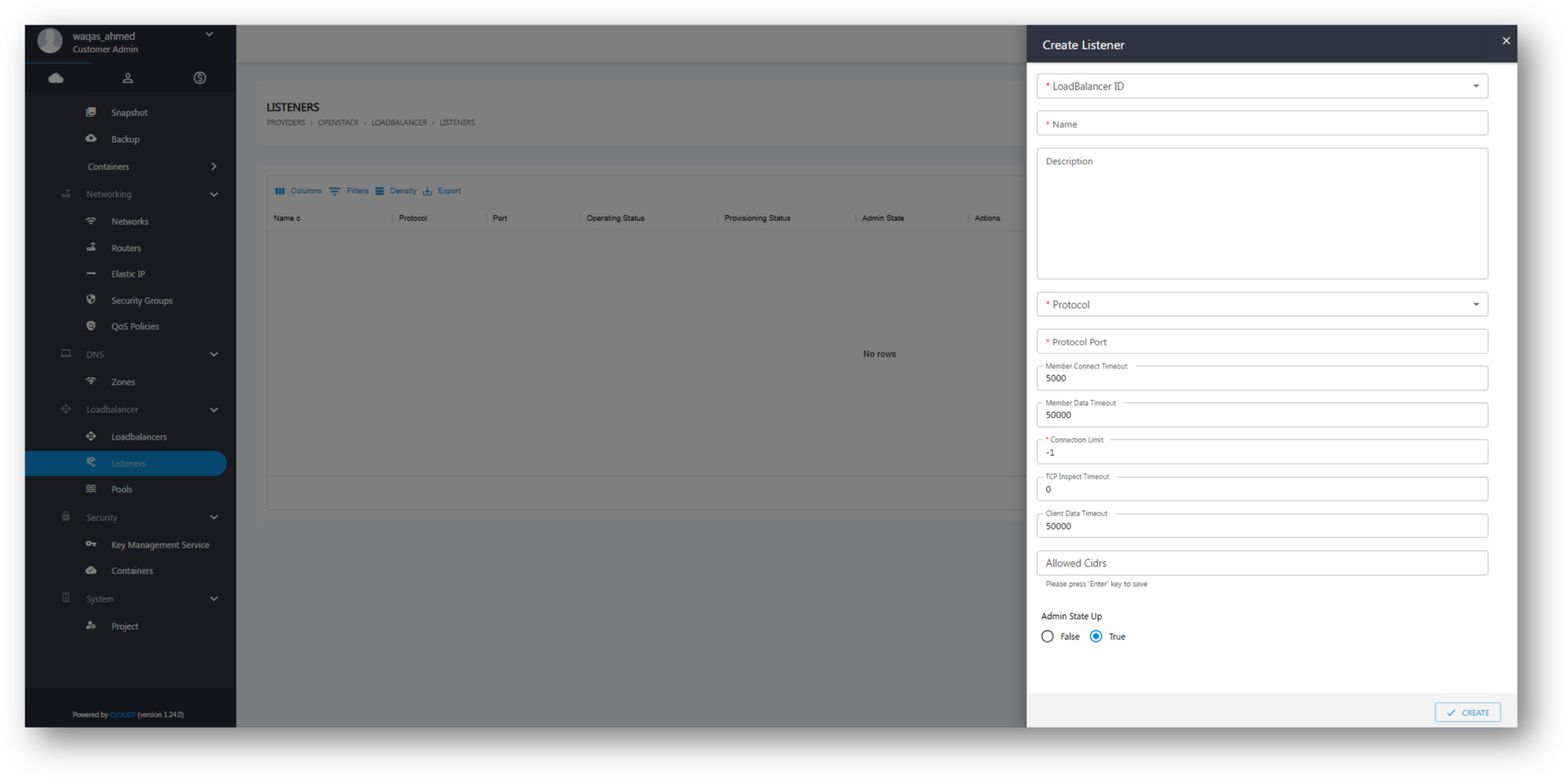 Creation - iVolve Cloud Documentation