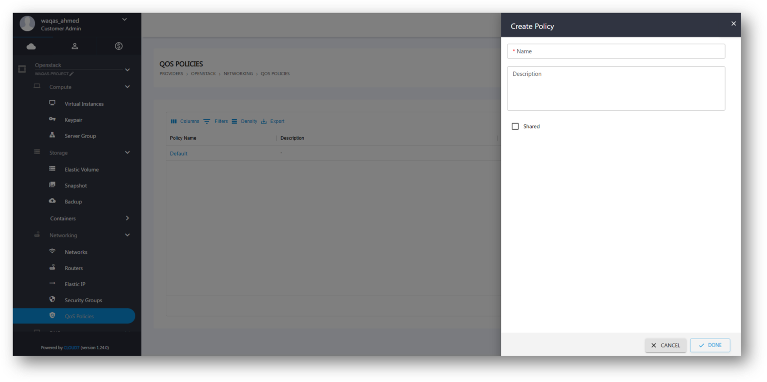 Creation - iVolve Cloud Documentation